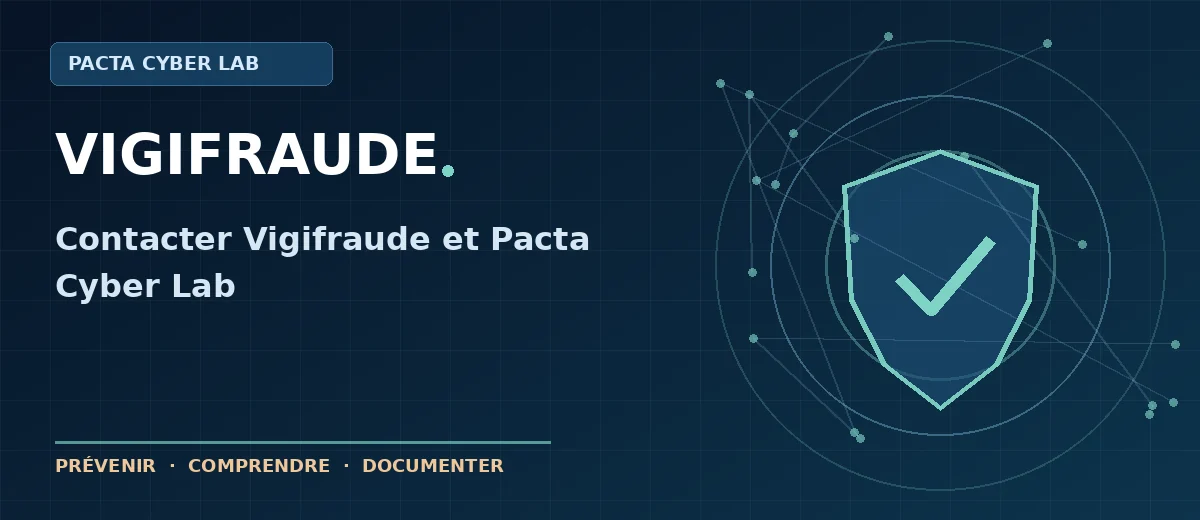 Contacter Vigifraude : préciser votre projet de prévention