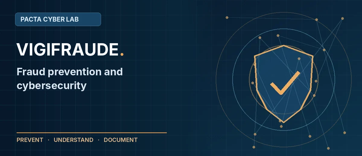 Vigifraude®: practical fraud prevention and digital risk awareness