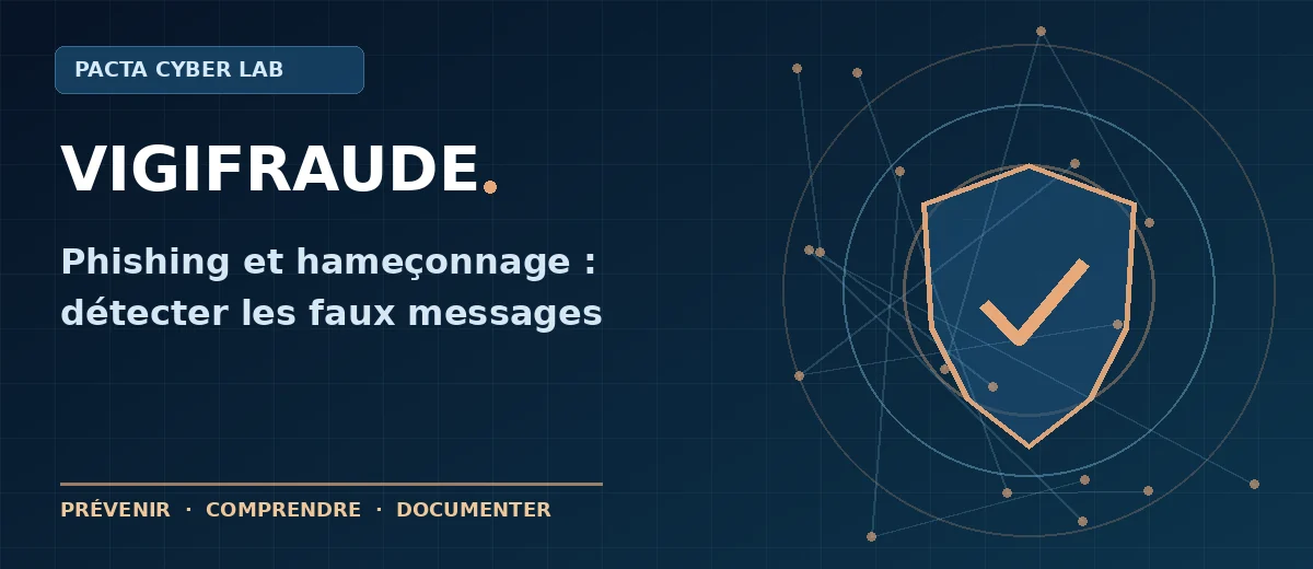 Phishing et faux messages : analyser la demande avant de cliquer