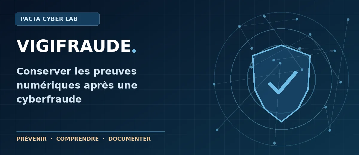 Traces numériques et fraude : conserver des éléments exploitables